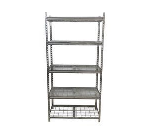 Estante metálico 5 niveles galvanizado 183x90x40 cm