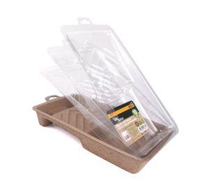 Bandeja Biodeco + 3 insertos 10 cm beige