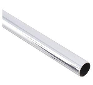 Barra cortina acero inoxidable 19 mm x 1.8 m