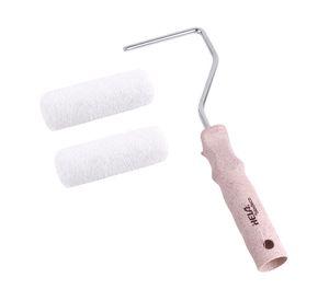 Pack 2 mini rodillos Biodeco 10 cm blanco