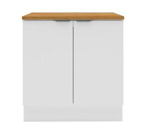 Mueble base cocina 80 cm 2 puertas Milano