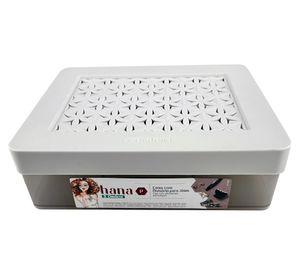 Caja organizadora joyas transparente 6 divisiones