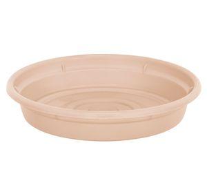 Plato base maceta Dura Kotta N° 4 rosa terra 3x10 cm