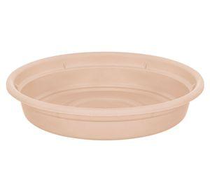 Plato base maceta Dura Kotta N° 6 rosa terra 3x15 cm