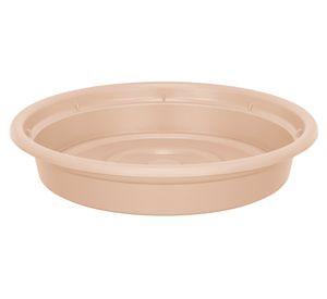 Plato base maceta Dura Kotta N° 8 rosa terra 3x20 cm