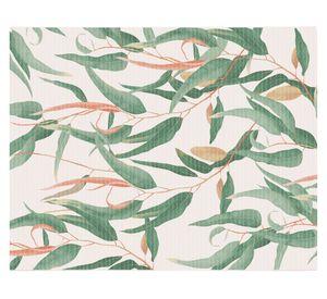 Alfombra Jade leaves polipropileno 120x170 cm