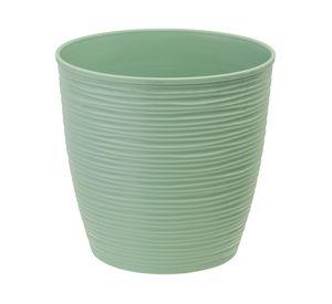 Macetero 18 cm estilo Piedra green terra