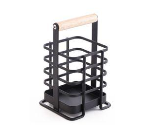 Organizador utensilios negro