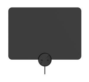 Antena TV digital HDTV Mega Flat negro/blanco