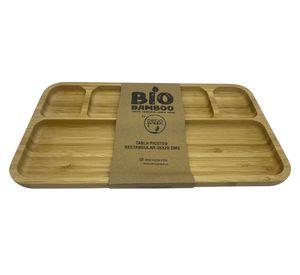 Tabla aperitivos 20 cm Bio Bamboo madera
