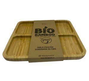 Tabla aperitivos 25 cm Bio Bamboo madera