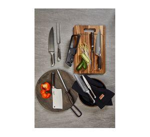 Cuchillo 17 cm + Tenedor parrilla