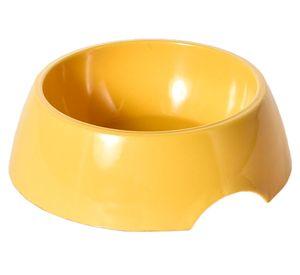Plato mascota amarillo 350 ml