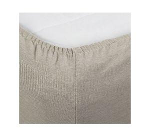 Faldón Box Spring Melange gris 1.5 plazas