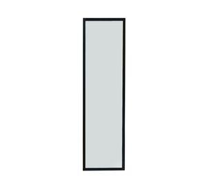Espejo 125.6x34 cm pared alto negro