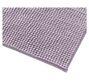 Piso baño Shaggy malva 50x70 cm