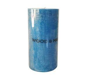 Vela 15 cm Pilar azul