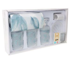 Set accesorios baño Hojas