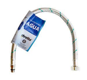 Flexible agua monomando HI 3/8''xM10 50 cm