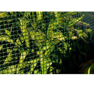 Malla jardinera 6x6mmx1x5 m Plástica verde