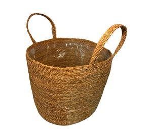 Macetero canasto 38 cm Brahma natural