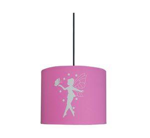 Lámpara colgar LED luminiscente E27 1L Hada rosado