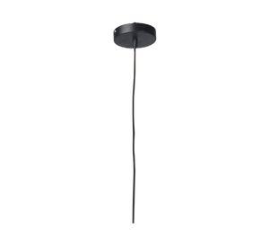Lámpara colgar Base negro E27 1L