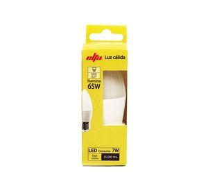 Ampolleta Led 3000K E27 Luz Cálida 7W