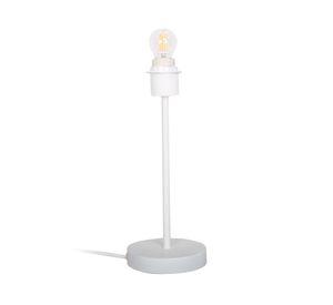 Lámpara mesa Base blanco E27 1L