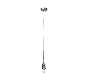 Lámpara colgar Base silver E27 1L