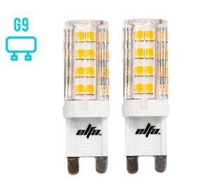 Ampolleta Led 3.5W G9 luz cálida 2 un.