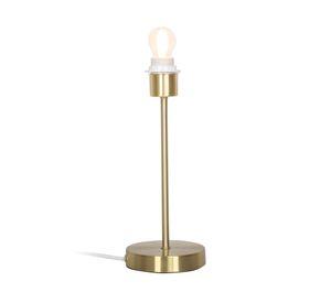 Lámpara mesa Base dorado E27 1L