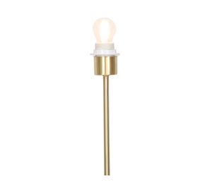 Lámpara mesa Base dorado E27 1L