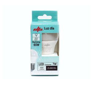 Ampolleta Led 6000K E27 Luz Día 7W