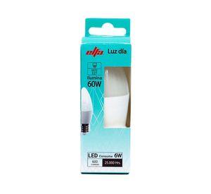 Ampolleta Led 6000K E27 Luz Día 6W