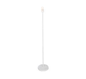 Lámpara pie Base blanco E27 1L