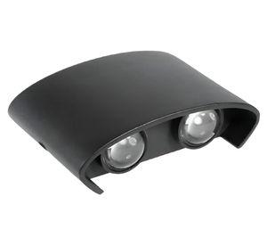 Aplique LED 1W 4L luz cálida EM negro