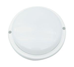 Tortuga LED redonda blanco 12W luz fría