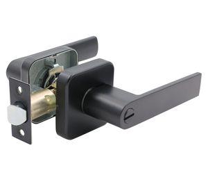 Cerradura Bari Baño negra
