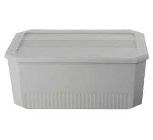 Caja organizadora Octagonal gris 15 litros