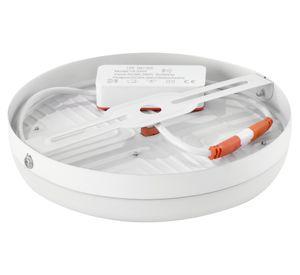 Foco sobrepuesto led redondo 36W 22 cm luz fría blanco