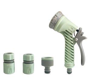 Pistola riego + acoples Summer verde