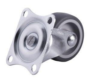 Rueda carga 38 mm compacta placa