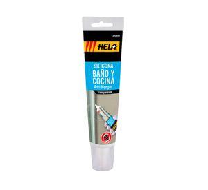 Sellador silicona para baño y cocina transparente 82 ml