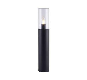 Farol poste Pietra E27 1L negro