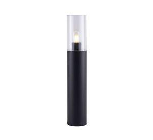 Farol poste Pietra E27 1L negro