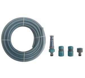 Manguera 1/2'' 15 m + acoples azul