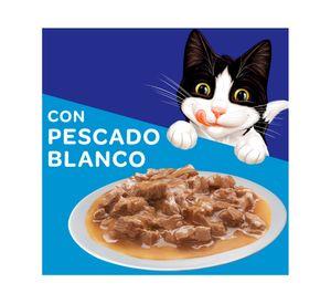 Alimento húmedo adulto pescado blanco 85 g