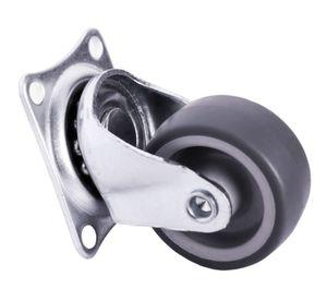 Rueda carga 32 mm compacta placa