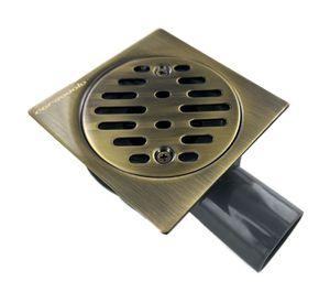 Pileta acero inoxidable 10x10 cm bronce